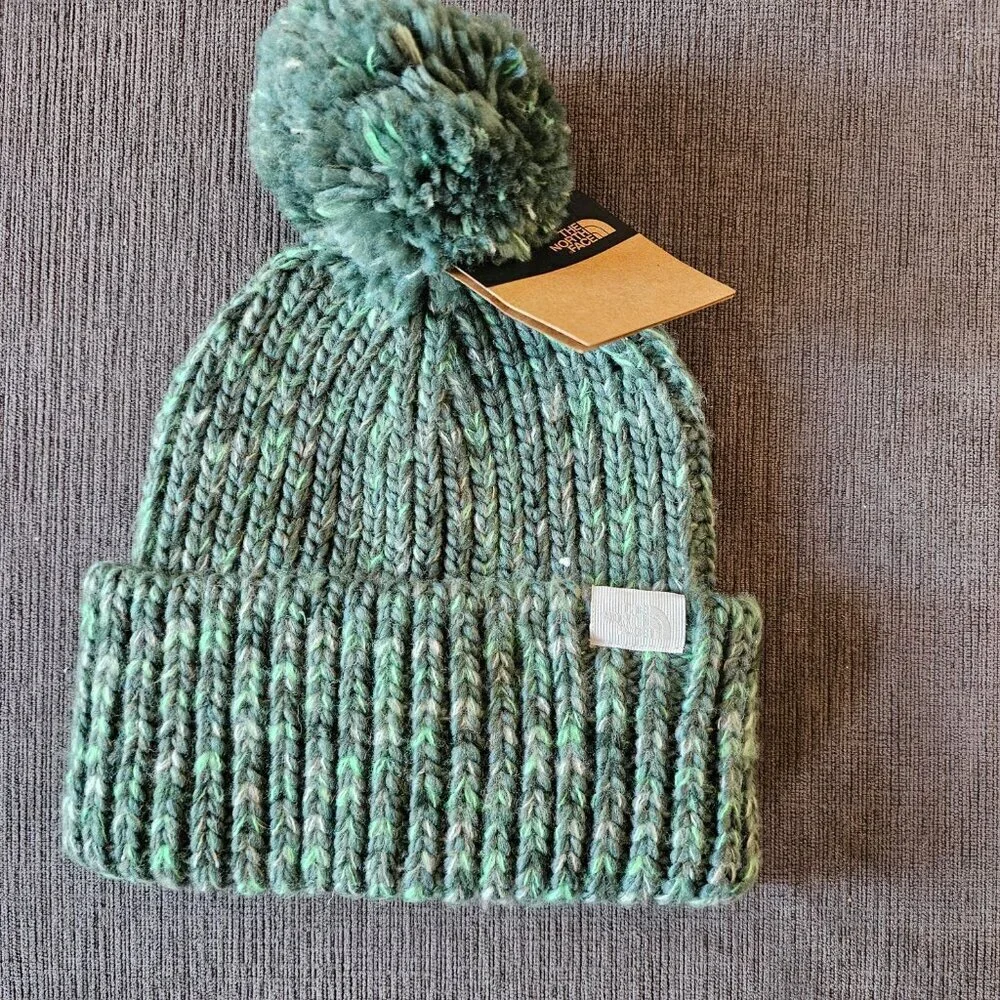 NWT The North Face Wasabi Cozy Chunky Beanie One Size